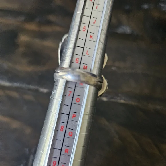 Vintage Navao Turquoise/Coral Ring - Picture 3 of 4